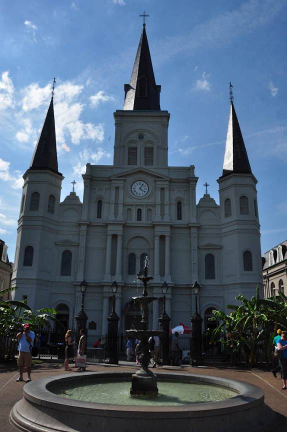 St Louis Cathedral, em New Orleans, na Louisiana - Estados Unidos